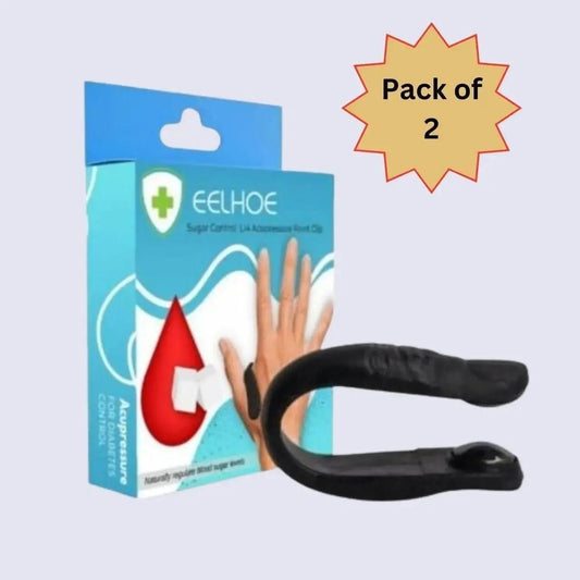 LI4 Acupressure Point Clip for Sugar Control (2-Pack)