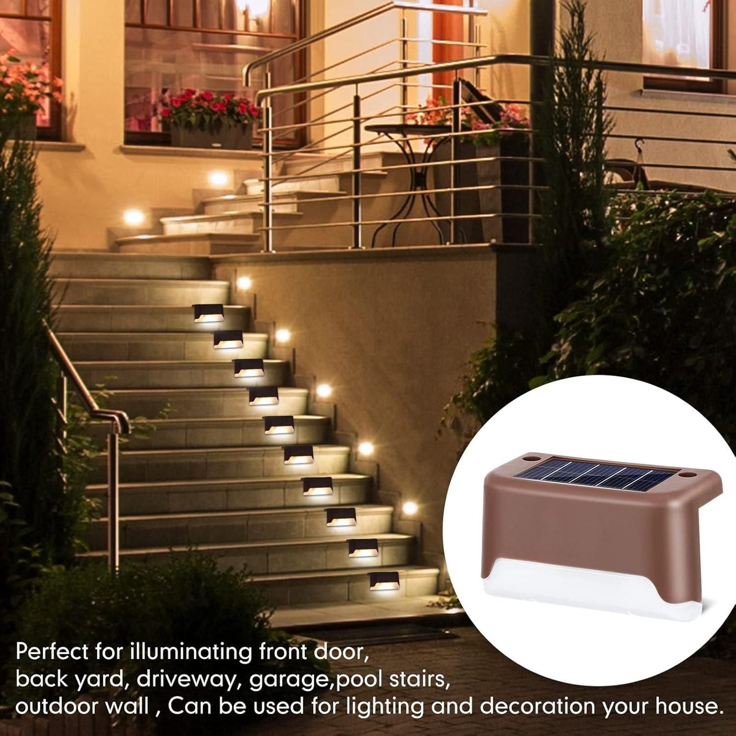 Outdoor Solar Deck Lights